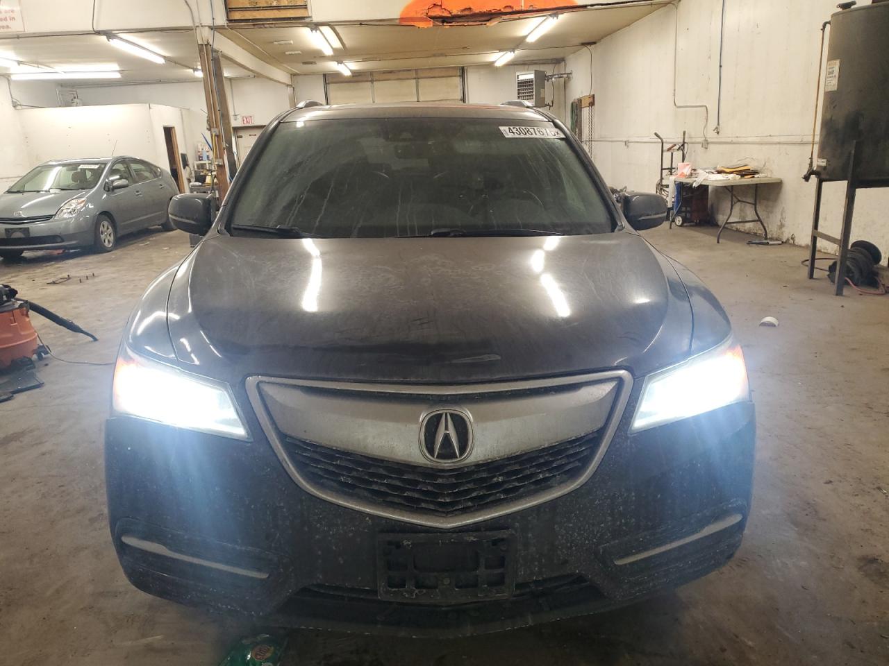 2016 Acura MDX VIN 5FRYD4H48GB036387 Copart auction photo, rear end / side damage thumbnail 5