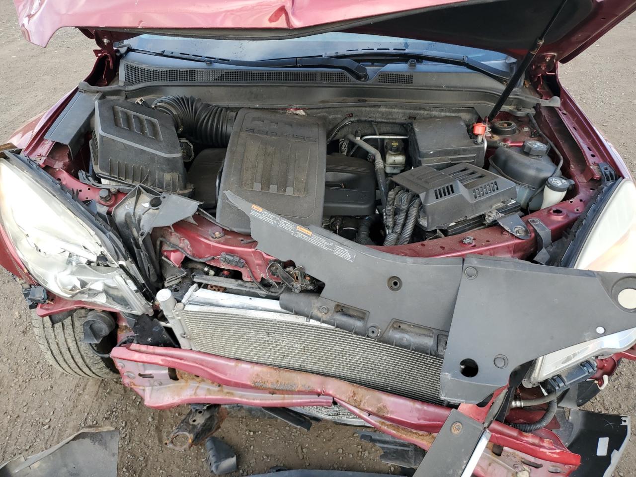 2011 Chevrolet Equinox VIN 2CNFLEEC2B6368641 Copart auction photo, front end / minor dent/scratches damage thumbnail 14