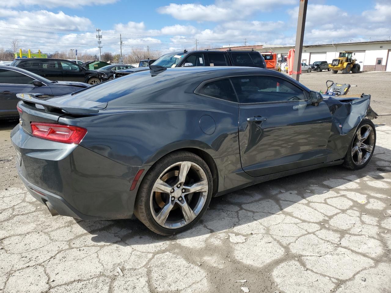 2018 Chevrolet Camaro VIN 1G1FF1R7XJ0147211 Copart auction photo, front end / minor dent/scratches damage thumbnail 3