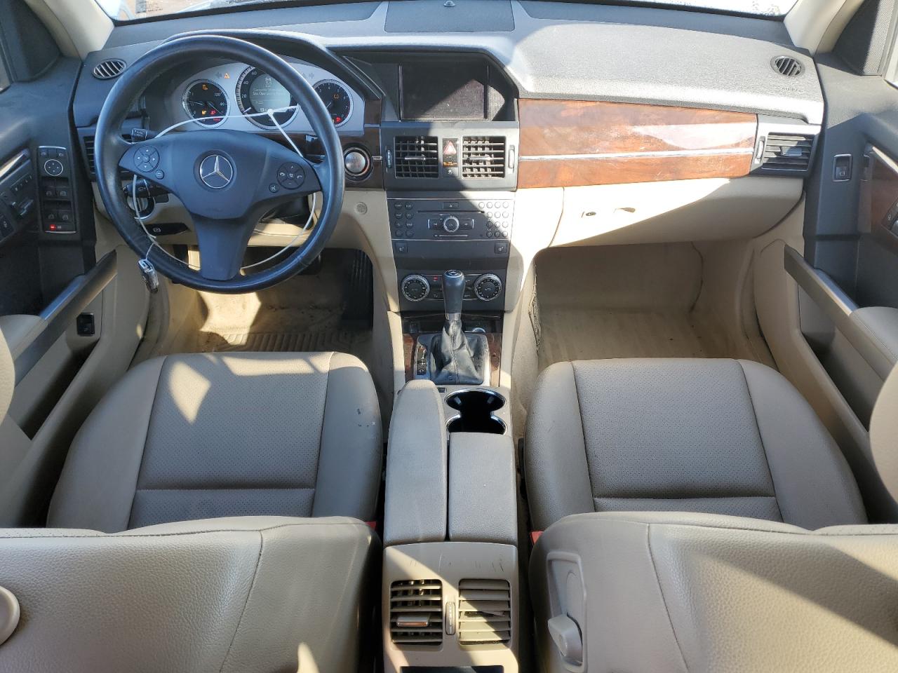 2011 Mercedes-Benz GLK-klasse VIN WDCGG8HBXBF614093 Copart auction photo, side / rear end damage thumbnail 8