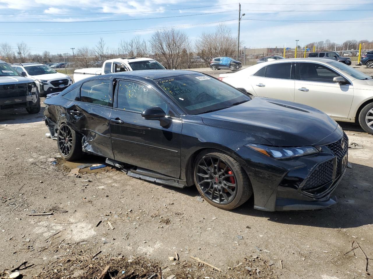 2020 Toyota Avalon VIN 4T1FZ1FB8LU044786 Copart auction photo, rear end / side damage thumbnail 4