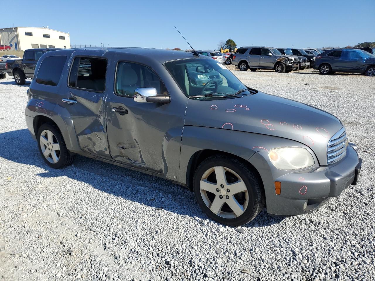 2007 Chevrolet HHR VIN 3GNDA33P77S606527 Copart auction photo, side damage thumbnail 4