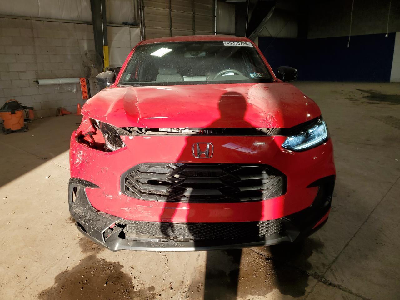 2024 Honda HR-V VIN 3CZRZ2H56RM776758 Copart auction photo, front end / side damage thumbnail 5