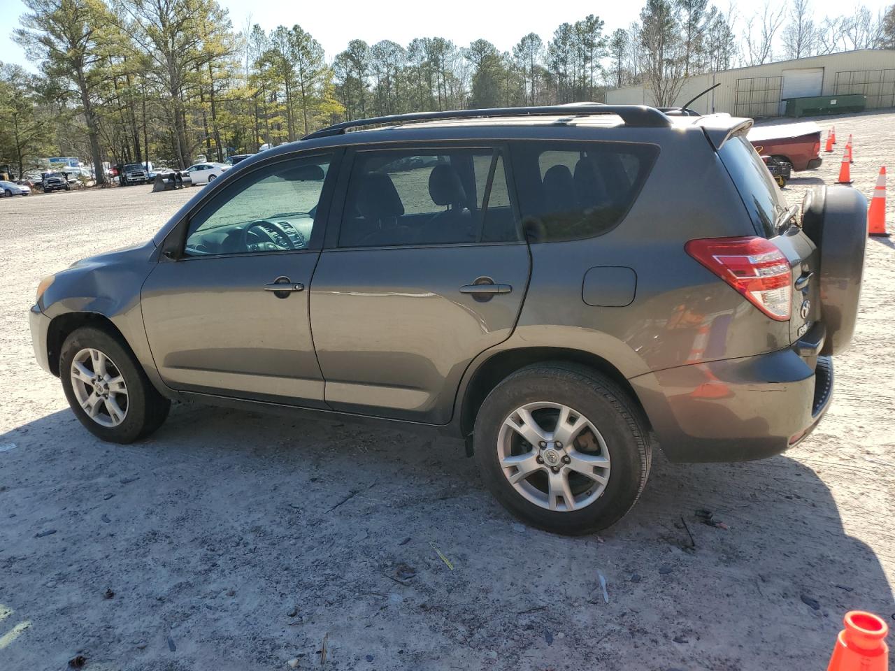 2012 Toyota RAV 4 VIN 2T3ZF4DV8CW129283 Copart auction photo, side / rear end damage thumbnail 2