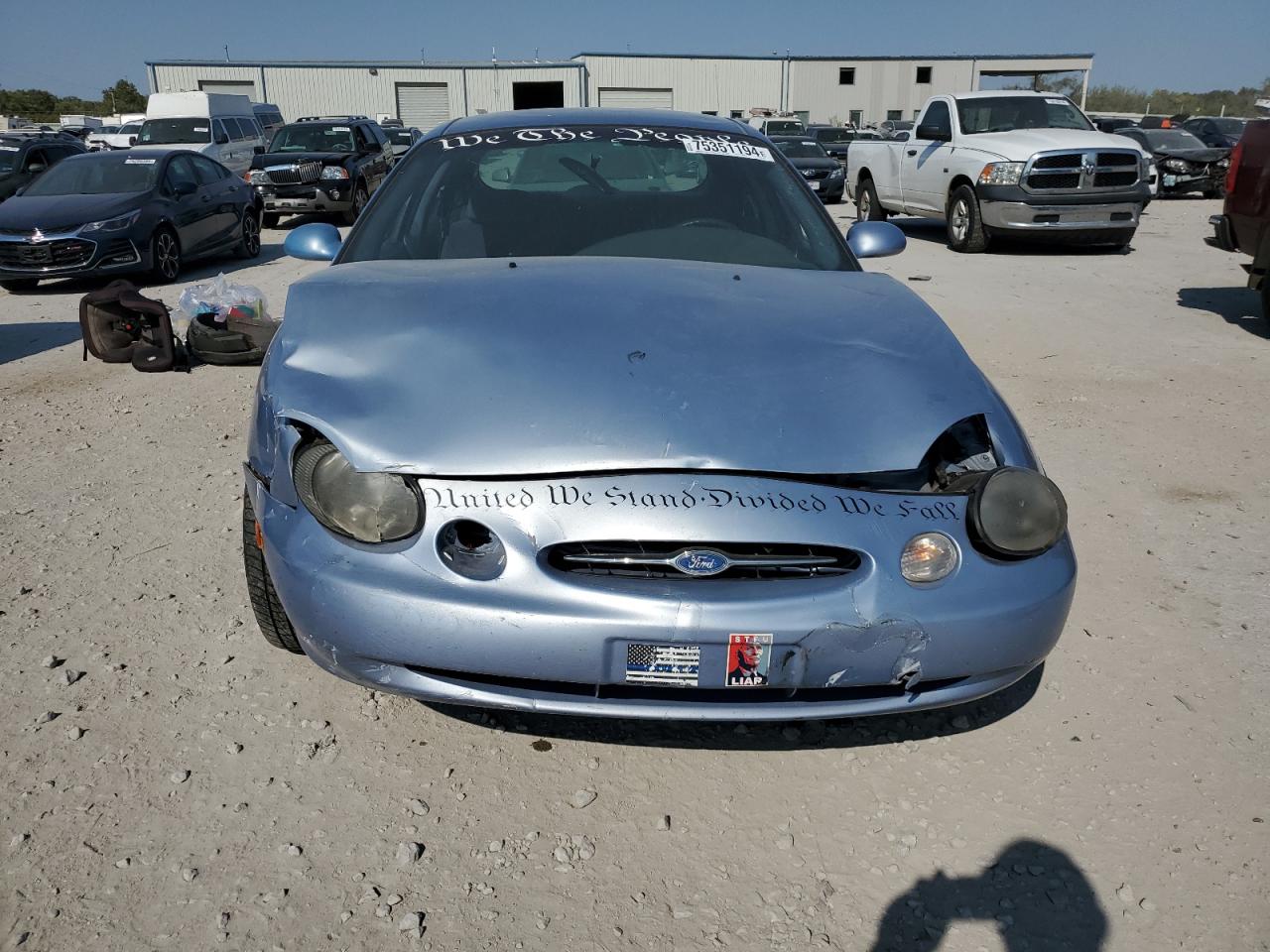 1998 Ford Taurus VIN 1FAFP52U4WG270311 Copart auction photo, front end / mechanical damage thumbnail 5