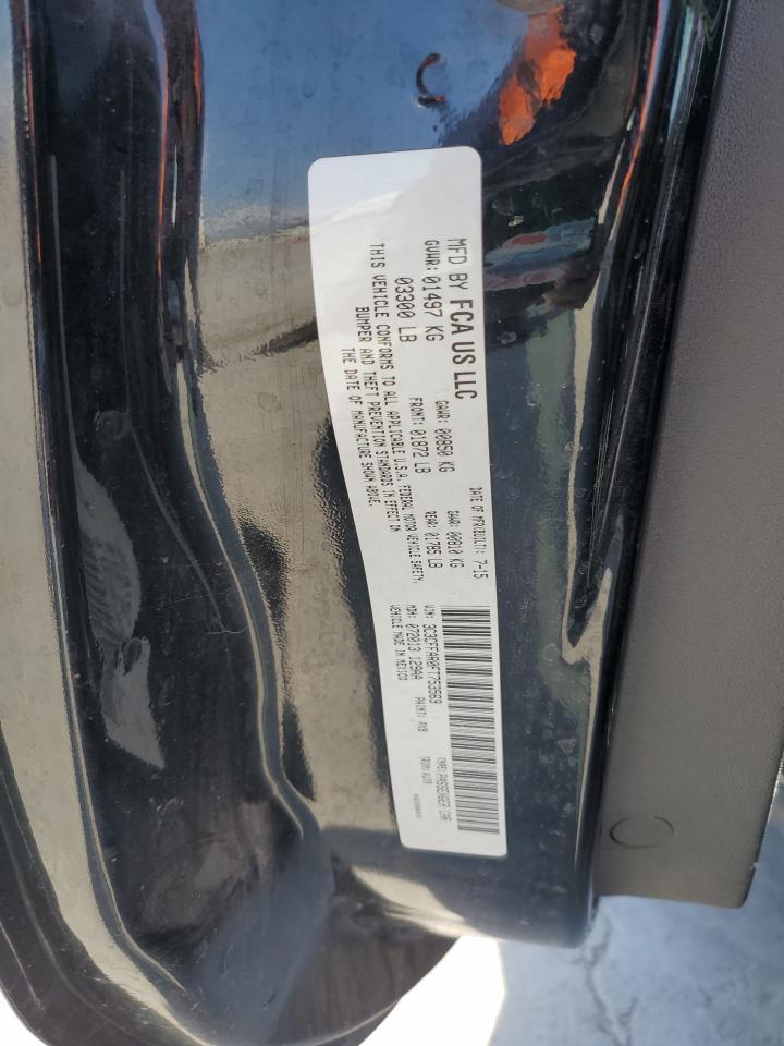 2015 Fiat 500 VIN 3C3CFFAR0FT753569 Copart auction photo, rear end damage thumbnail 12
