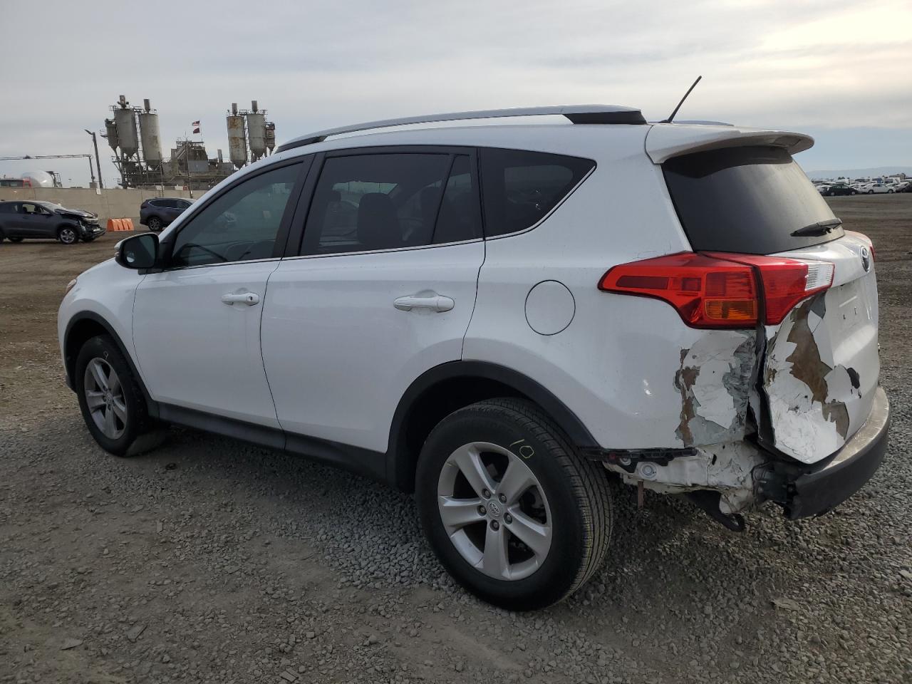 2013 Toyota RAV 4 VIN 2T3WFREV7DW045522 Copart auction photo, rear end damage thumbnail 2