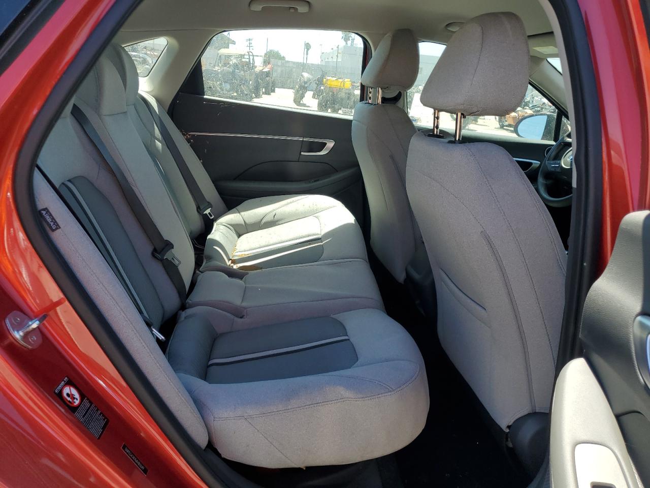 2021 Hyundai Sonata VIN 5NPEG4JA7MH103649 Copart auction photo, all over damage thumbnail 10