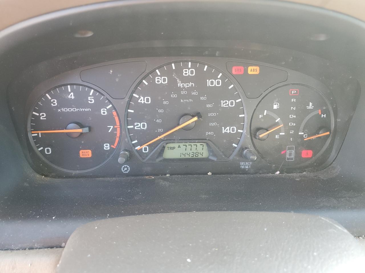 2000 Honda Accord VIN JHMCG5662YC012290 Copart auction photo, all over damage thumbnail 9