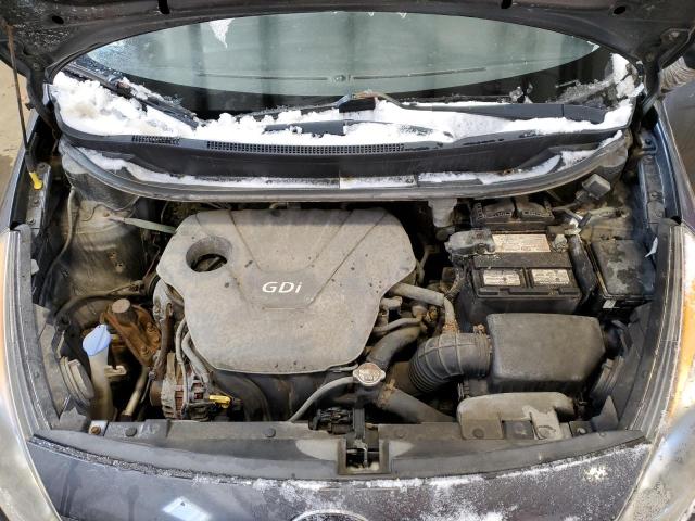 2013 KIA Rio VIN KNADM5A30D6774793 Copart auction photo, side / mechanical damage thumbnail 11