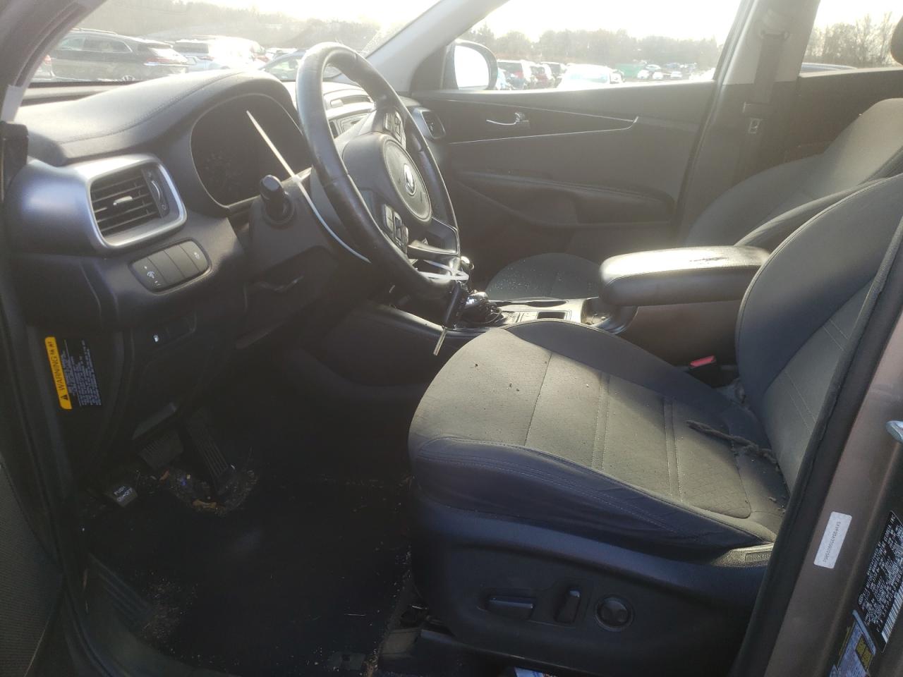 2016 KIA Sorento VIN 5XYPGDA35GG055851 Copart auction photo, side / front end damage thumbnail 7