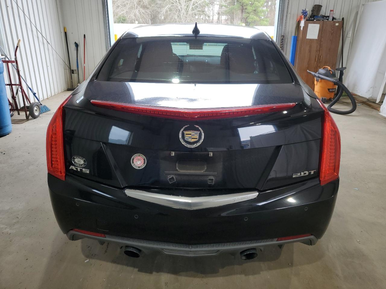 2013 Cadillac ATS VIN 1G6AB5SX8D0163803 Copart auction photo, rear end / minor dent/scratches damage thumbnail 6