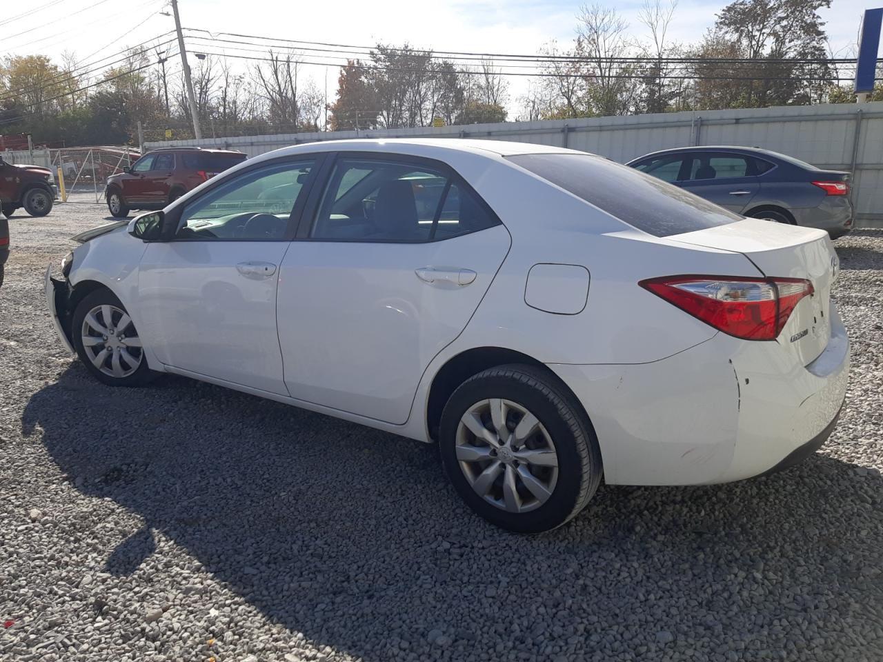 2014 Toyota Corolla VIN 5YFBURHE7EP018185 Copart auction photo, front end damage thumbnail 2