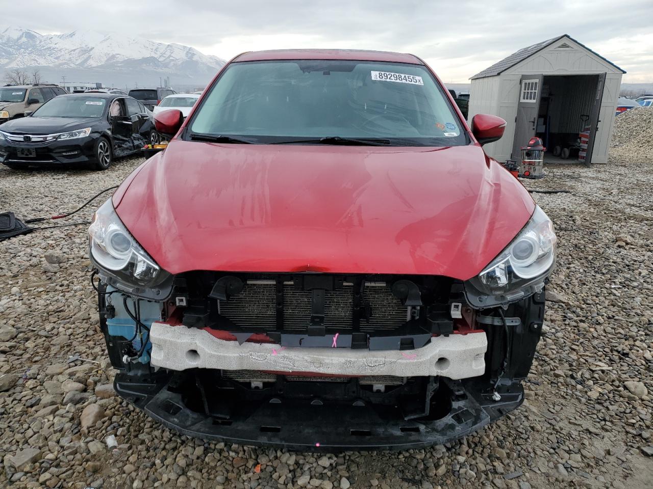 2016 Mazda CX-5 VIN JM3KE4DY5G0735723 Copart auction photo, front end / rear end damage thumbnail 5
