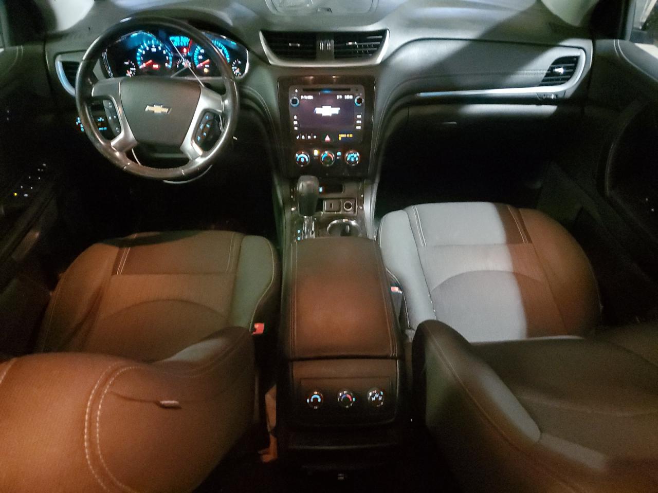 2017 Chevrolet Traverse VIN 1GNKVGKDXHJ160631 Copart auction photo, front end / undercarriage damage thumbnail 8