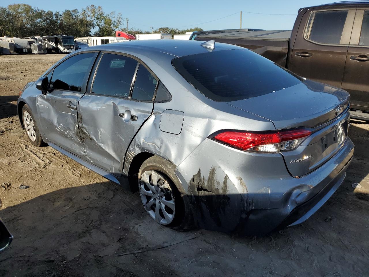 2022 Toyota Corolla VIN 5YFEPMAE0NP305062 Copart auction photo, all over damage thumbnail 2