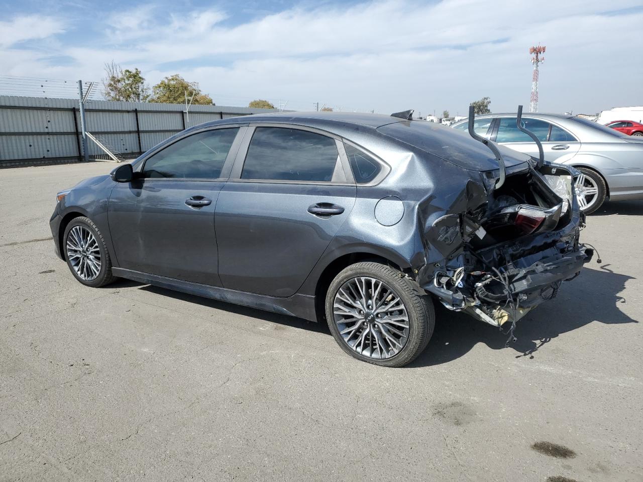 2023 KIA Forte VIN 3KPF54AD2PE643018 Copart auction photo, rear end damage thumbnail 2