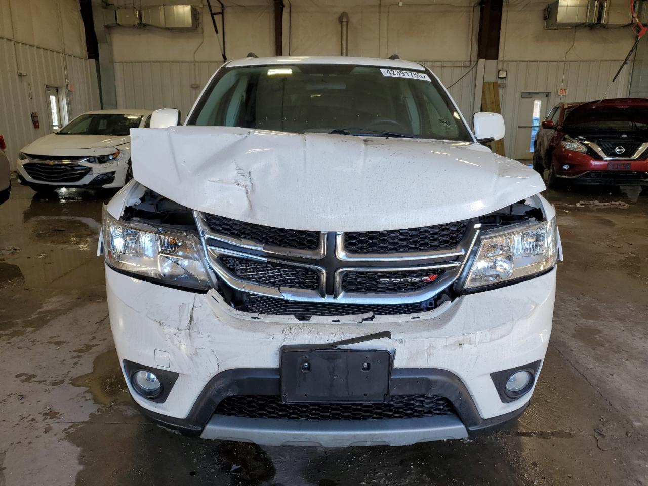2016 Dodge Journey VIN 3C4PDCBG8GT191632 Copart auction photo, front end damage thumbnail 5