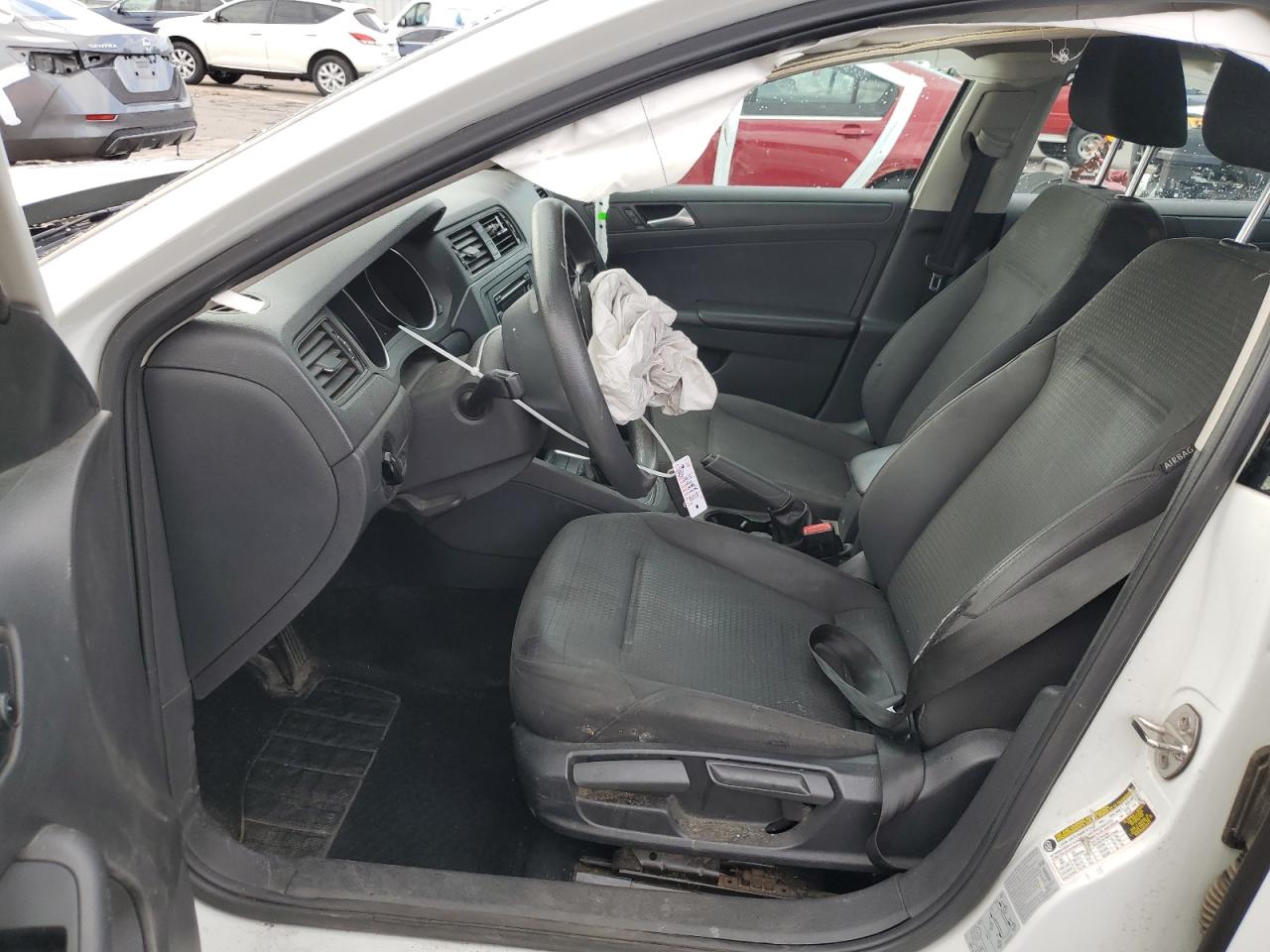 2015 Volkswagen Jetta VIN 3VW2K7AJ4FM228203 Copart auction photo, front end / hail damage thumbnail 7