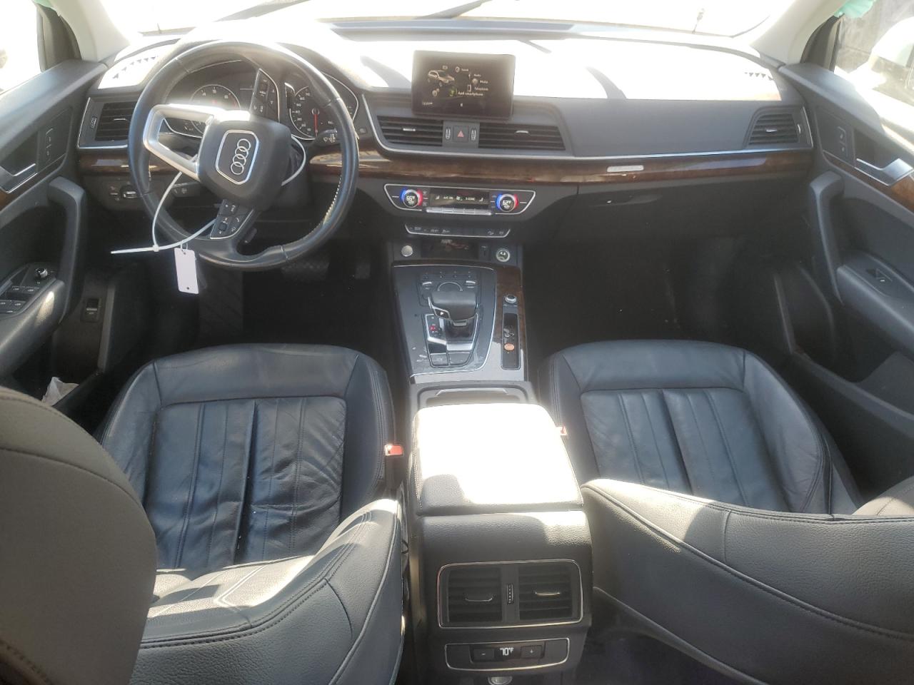 2018 Audi Q5 VIN WA1ANAFY2J2137014 Copart auction photo, side / front end damage thumbnail 8