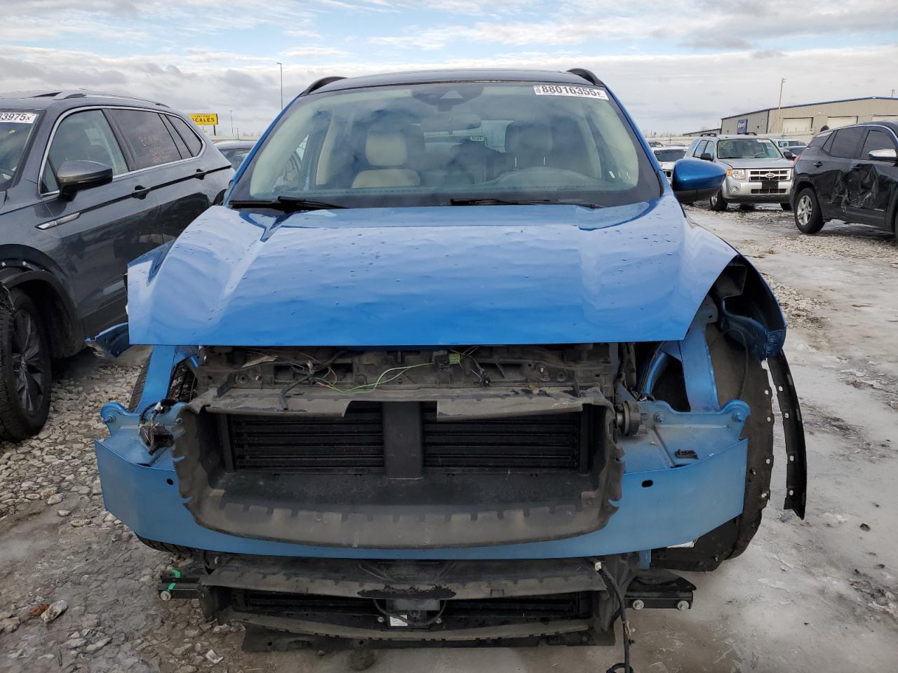 2020 Ford Escape VIN 1FMCU0H62LUA55472 Copart auction photo, front end / side damage thumbnail 5