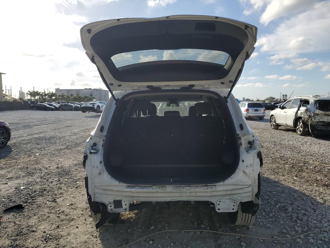2021 Hyundai Santa Fe VIN 5NMS14AJ9MH337874 Copart auction photo, rear end / minor dent/scratches damage thumbnail 6