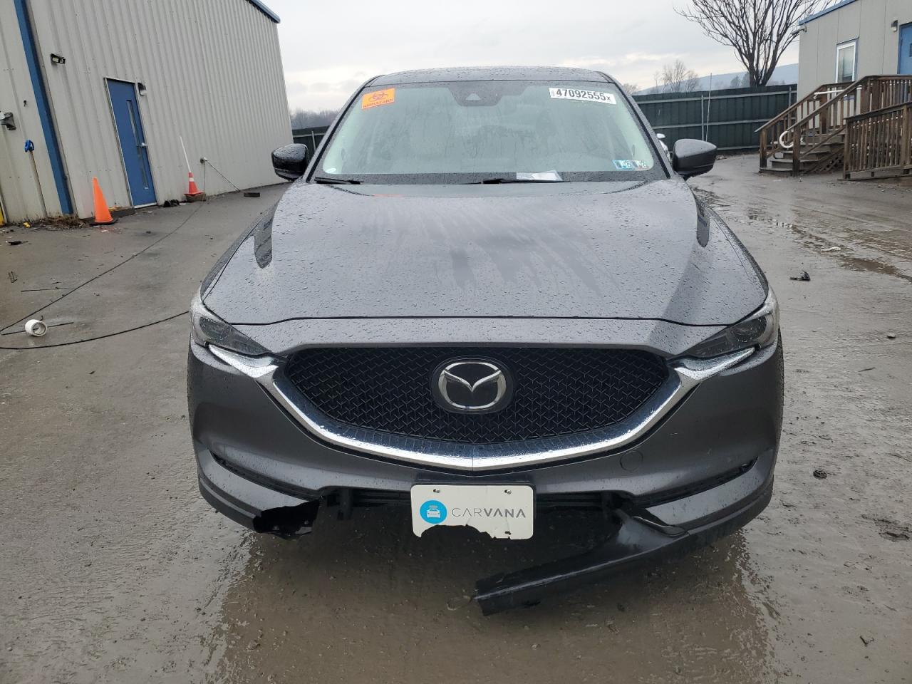 2019 Mazda CX-5 VIN JM3KFADM8K0655138 Copart auction photo, front end / undercarriage damage thumbnail 5