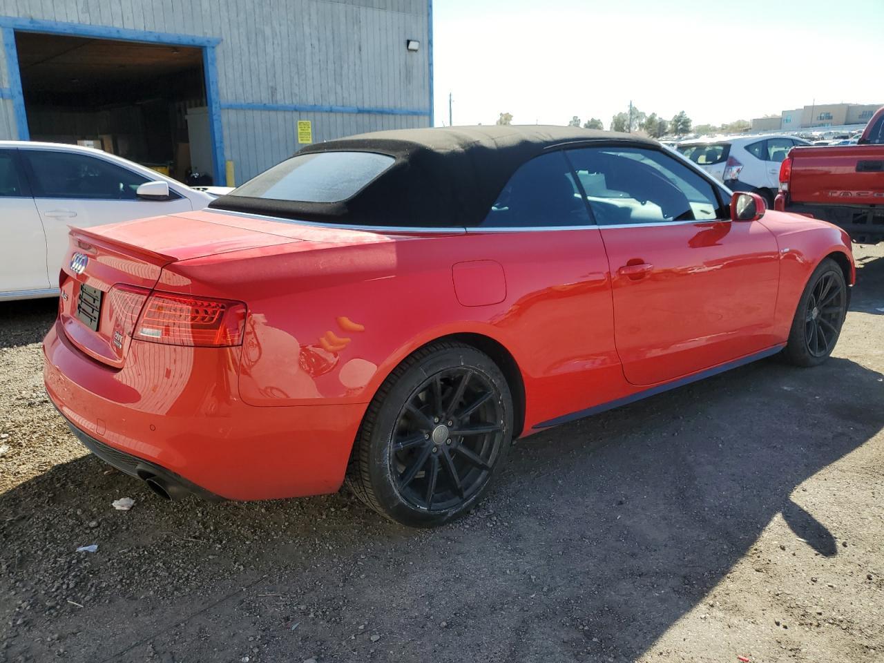 2017 Audi A5 VIN WAUD2AFH8HN003366 Copart auction photo, front end damage thumbnail 3