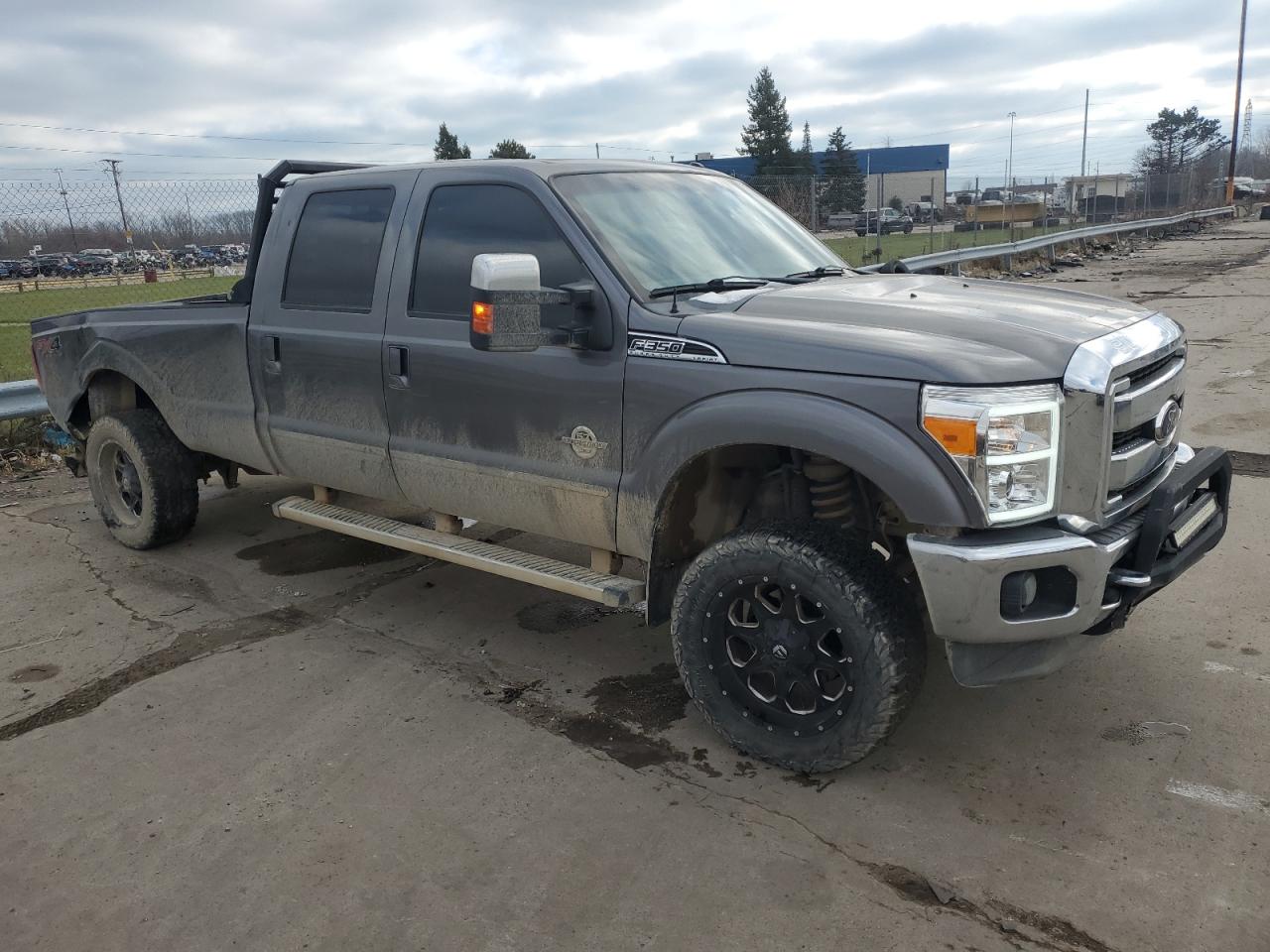 2012 Ford F350 VIN 1FT8W3BT2CEB07195 Copart auction photo, rear end damage thumbnail 4