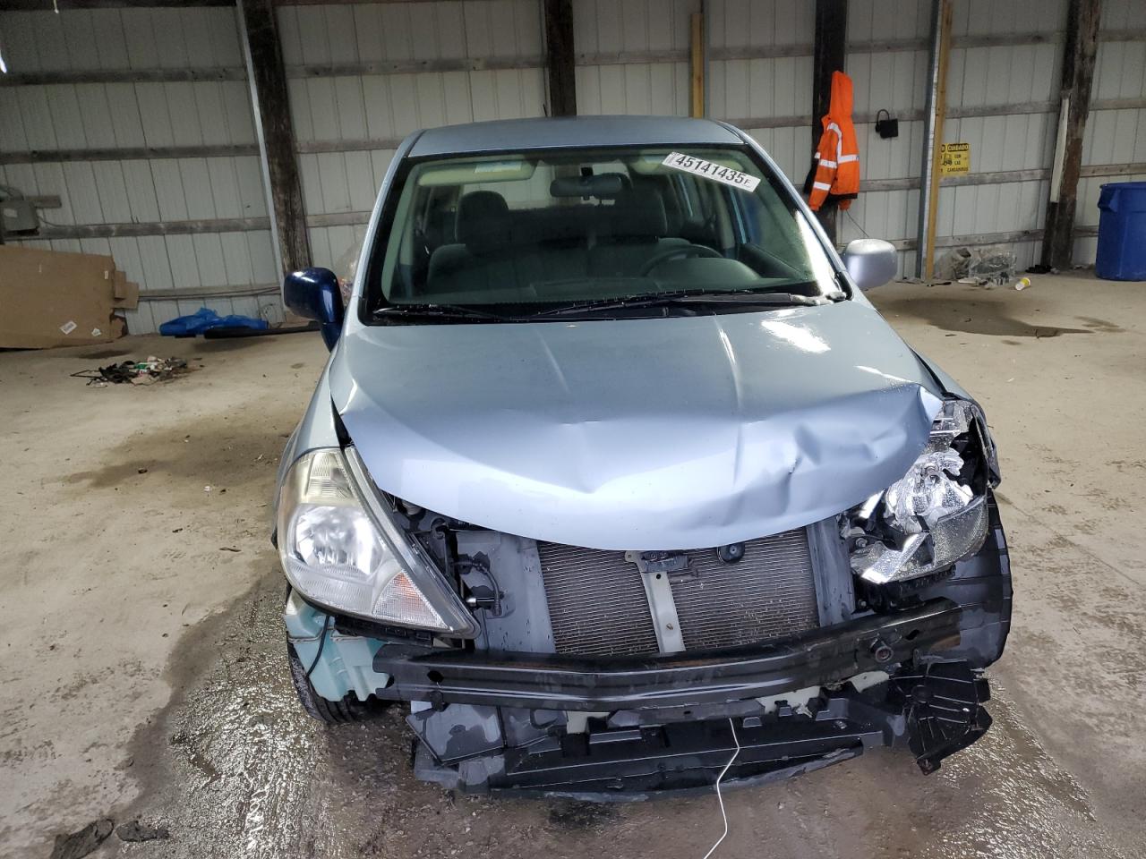 2010 Nissan Versa VIN 3N1BC1CP4AL363455 Copart auction photo, all over damage thumbnail 5