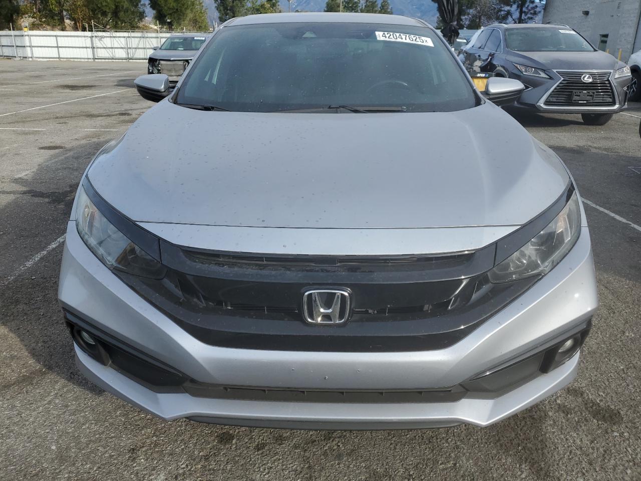 2020 Honda Civic VIN 19XFC2F81LE206515 Copart auction photo, undercarriage damage thumbnail 5