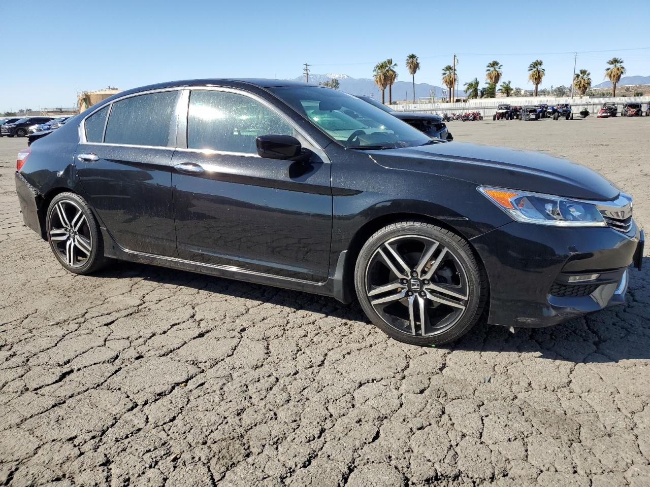 2016 Honda Accord VIN 1HGCR2F57GA199510 Copart auction photo, rear end damage thumbnail 4