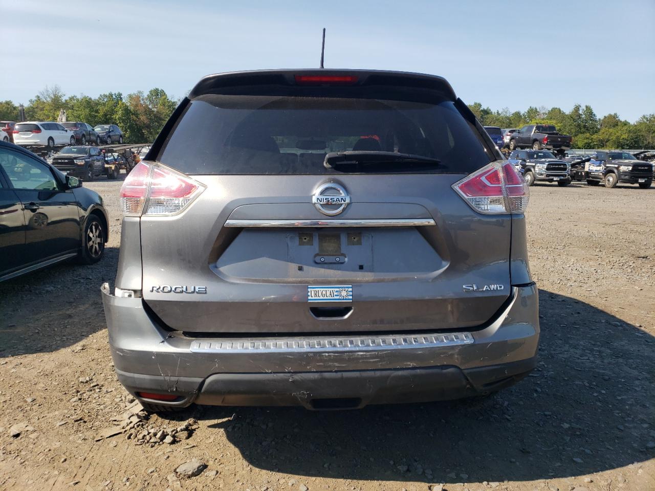 2016 Nissan Rogue VIN JN8AT2MV3GW142691 Copart auction photo, biohazard/chemical / front end damage thumbnail 6