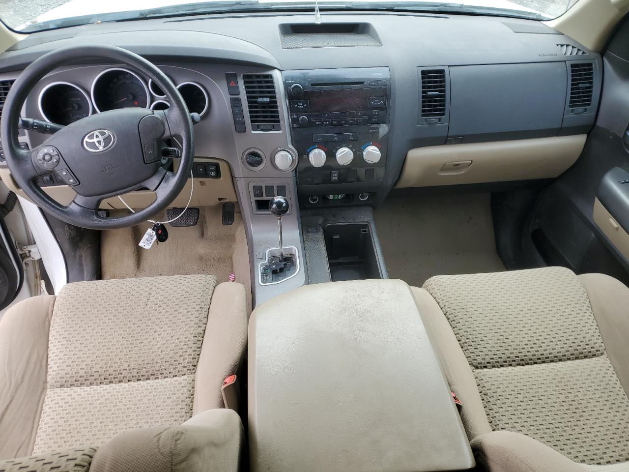 2011 Toyota Tundra VIN 5TFUW5F10BX195220 Copart auction photo, front end / mechanical damage thumbnail 8