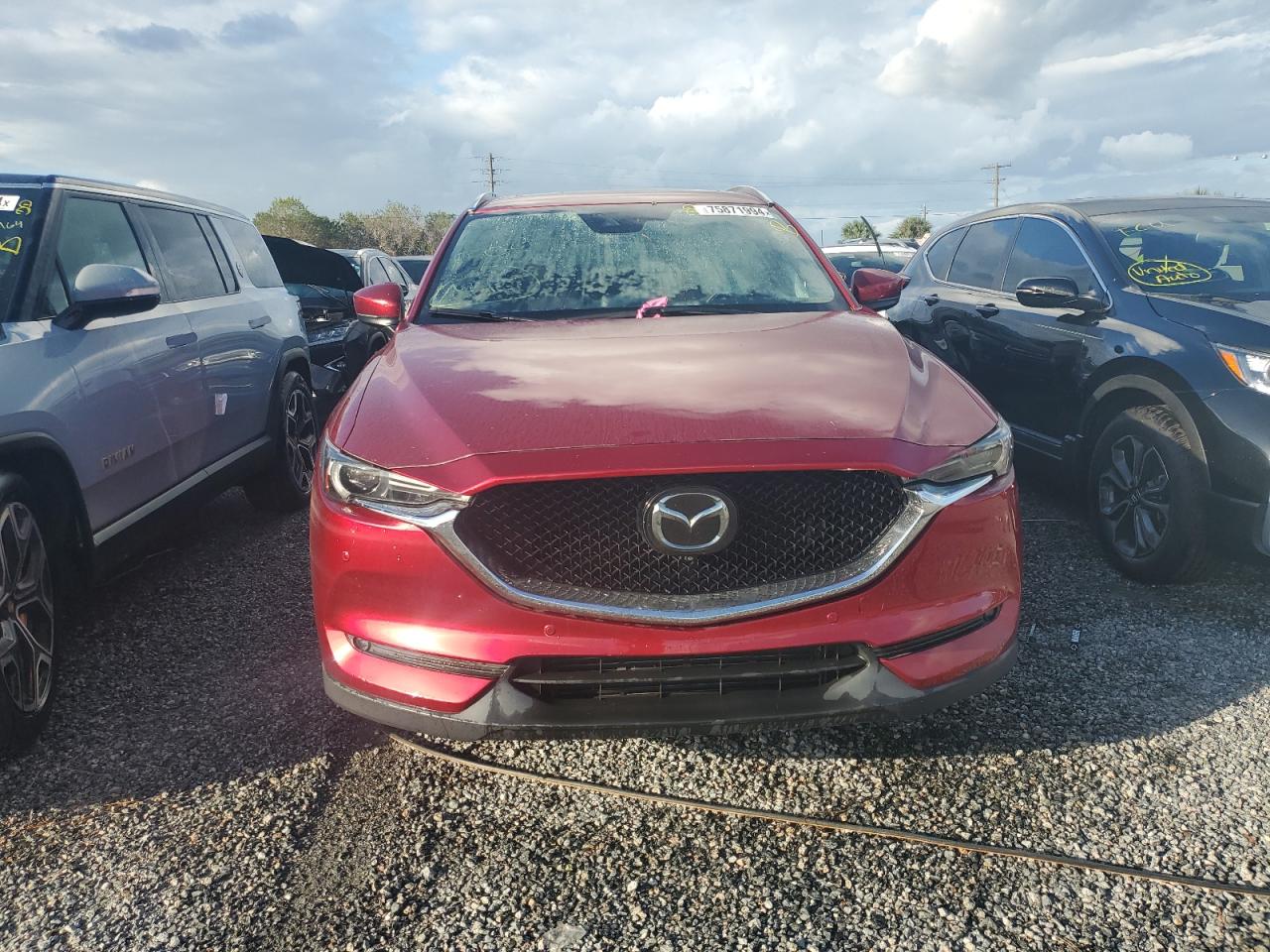 2019 Mazda CX-5 VIN JM3KFBEYXK0573371 Copart auction photo, water/flood damage thumbnail 5