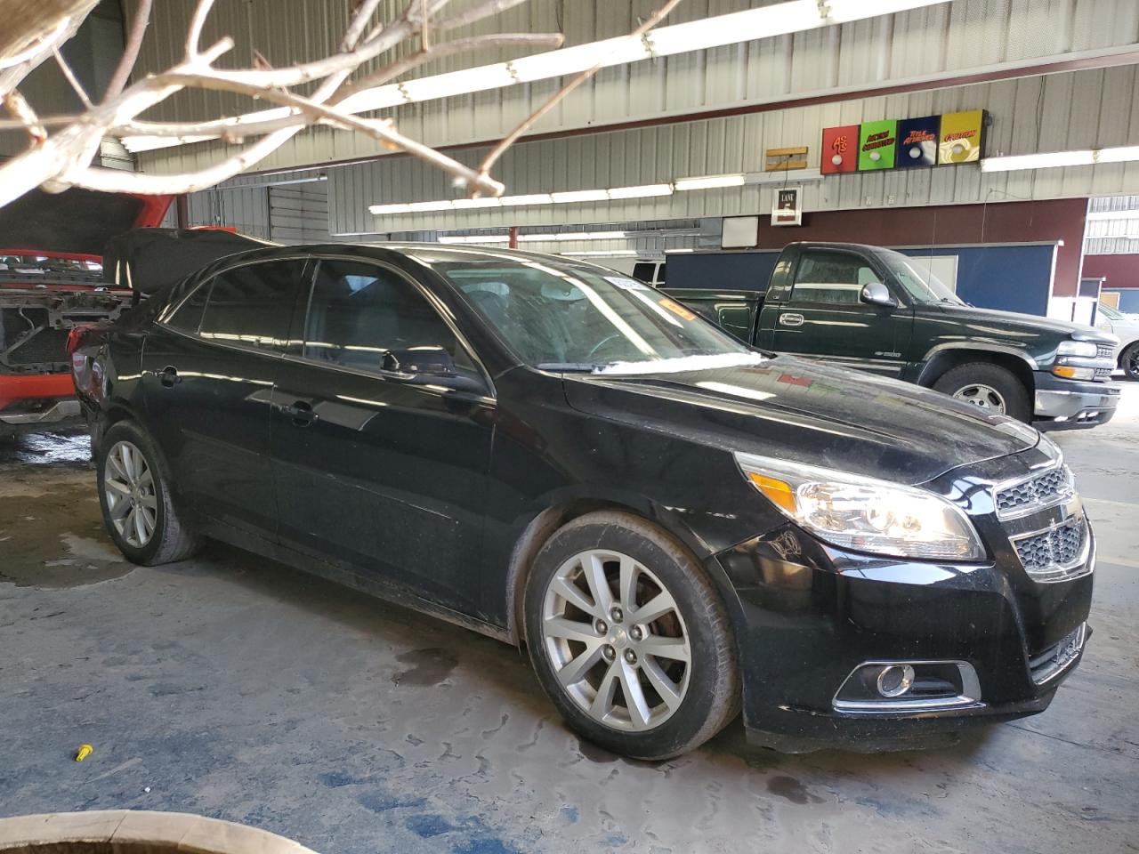 2013 Chevrolet Malibu VIN 1G11E5SA2DU128899 Copart auction photo, rear end / undercarriage damage thumbnail 4