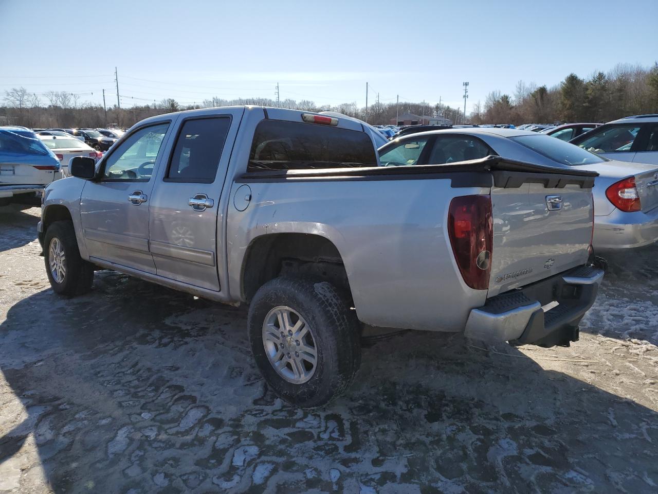 2012 Chevrolet Colorado VIN 1GCHTCFE3C8163567 Copart auction photo, front end / undercarriage damage thumbnail 2