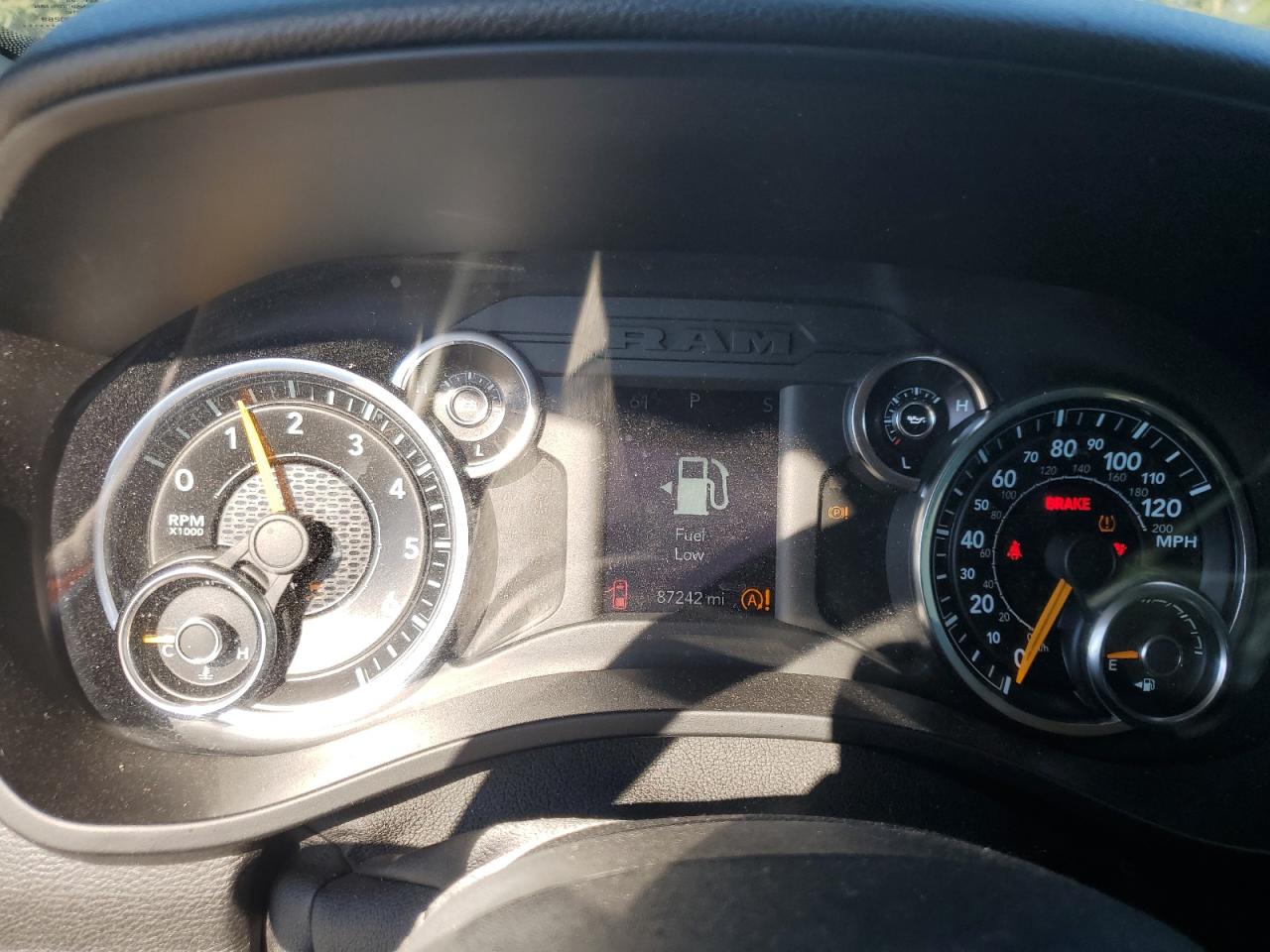 2019 RAM 1500 VIN 1C6SRFGT1KN625800 Copart auction photo, all over damage thumbnail 9