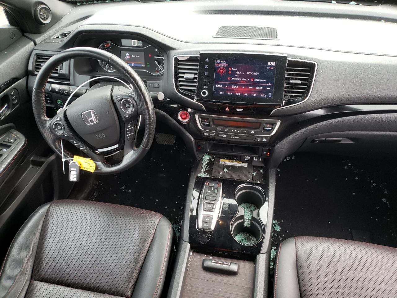 2021 Honda Ridgeline VIN 5FPYK3F83MB014579 Copart auction photo, side / minor dent/scratches damage thumbnail 8