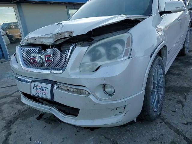 2011 GMC Acadia VIN 1GKKRTED0BJ309304 Copart auction photo, front end damage thumbnail 12