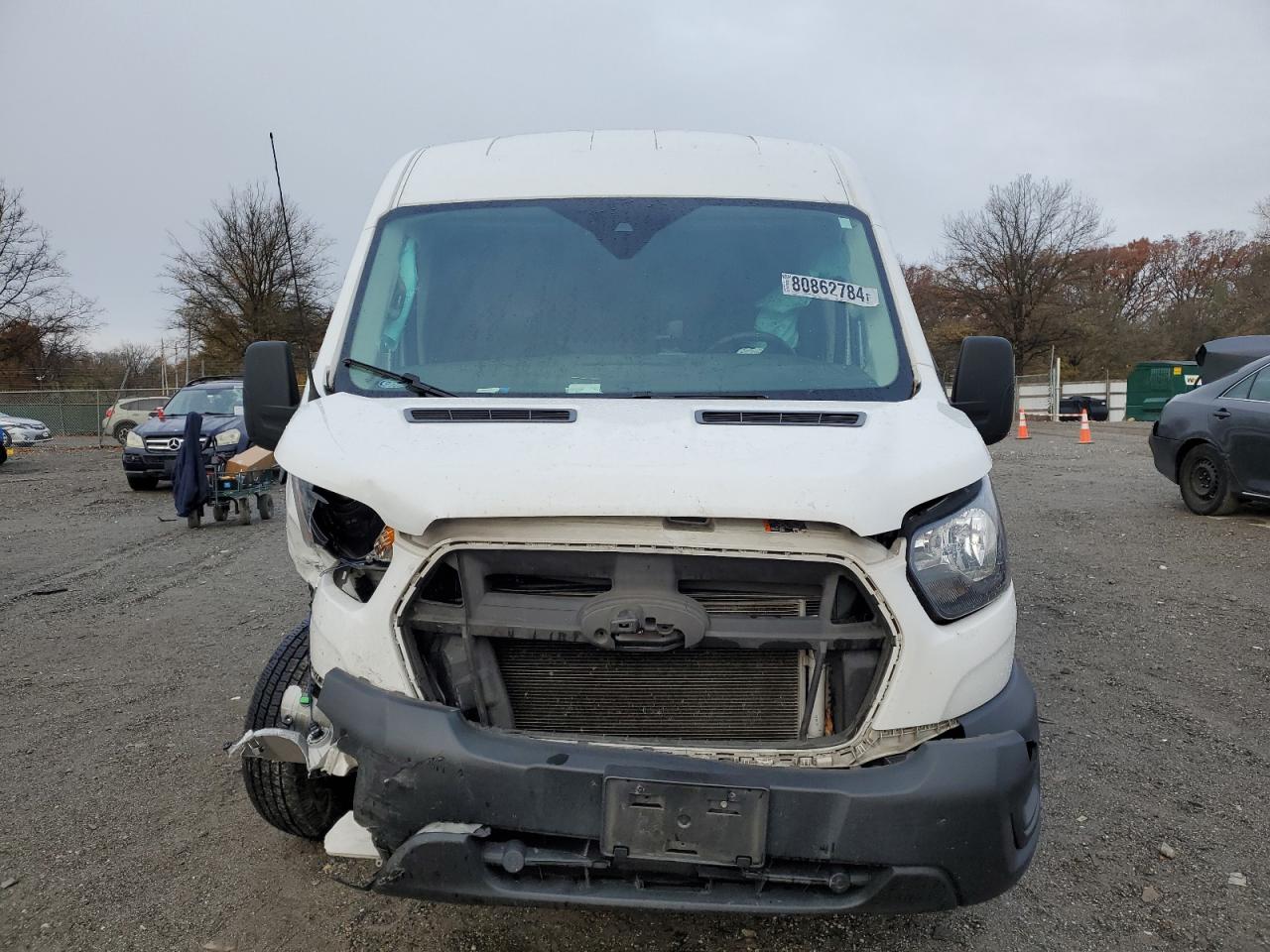 2020 Ford Transit VIN 1FTBR1C86LKB23915 Copart auction photo, front end / undercarriage damage thumbnail 5