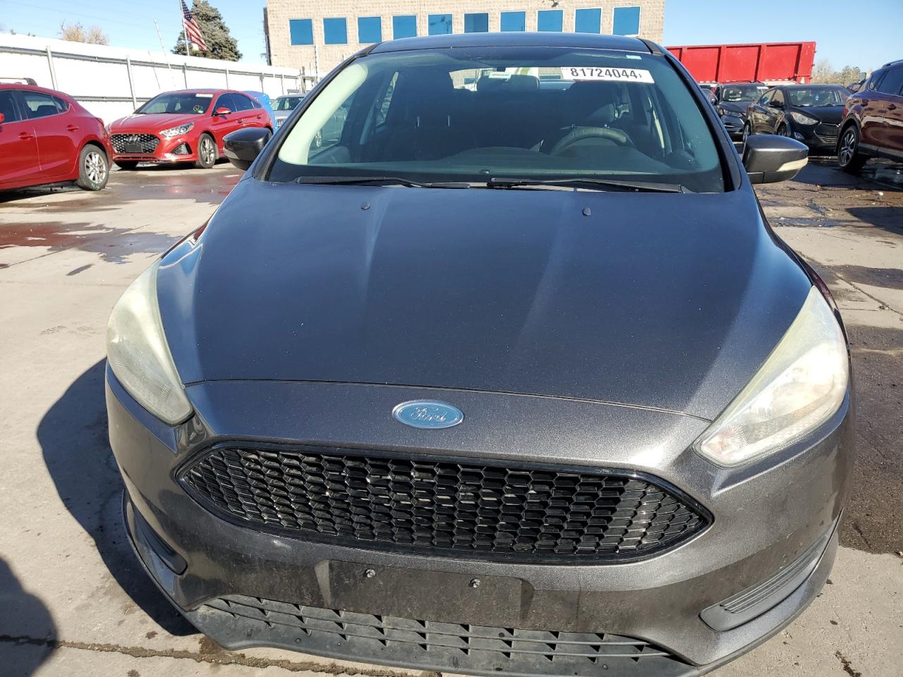 2017 Ford Focus VIN 1FADP3F28HL278006 Copart auction photo, rear end / side damage thumbnail 5