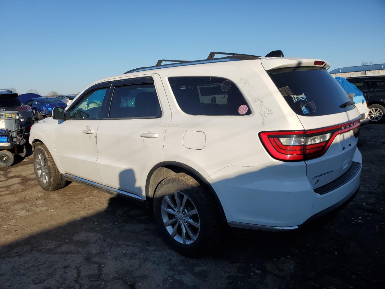 2018 Dodge Durango VIN 1C4RDJAGXJC111295 Copart auction photo, front end damage thumbnail 2