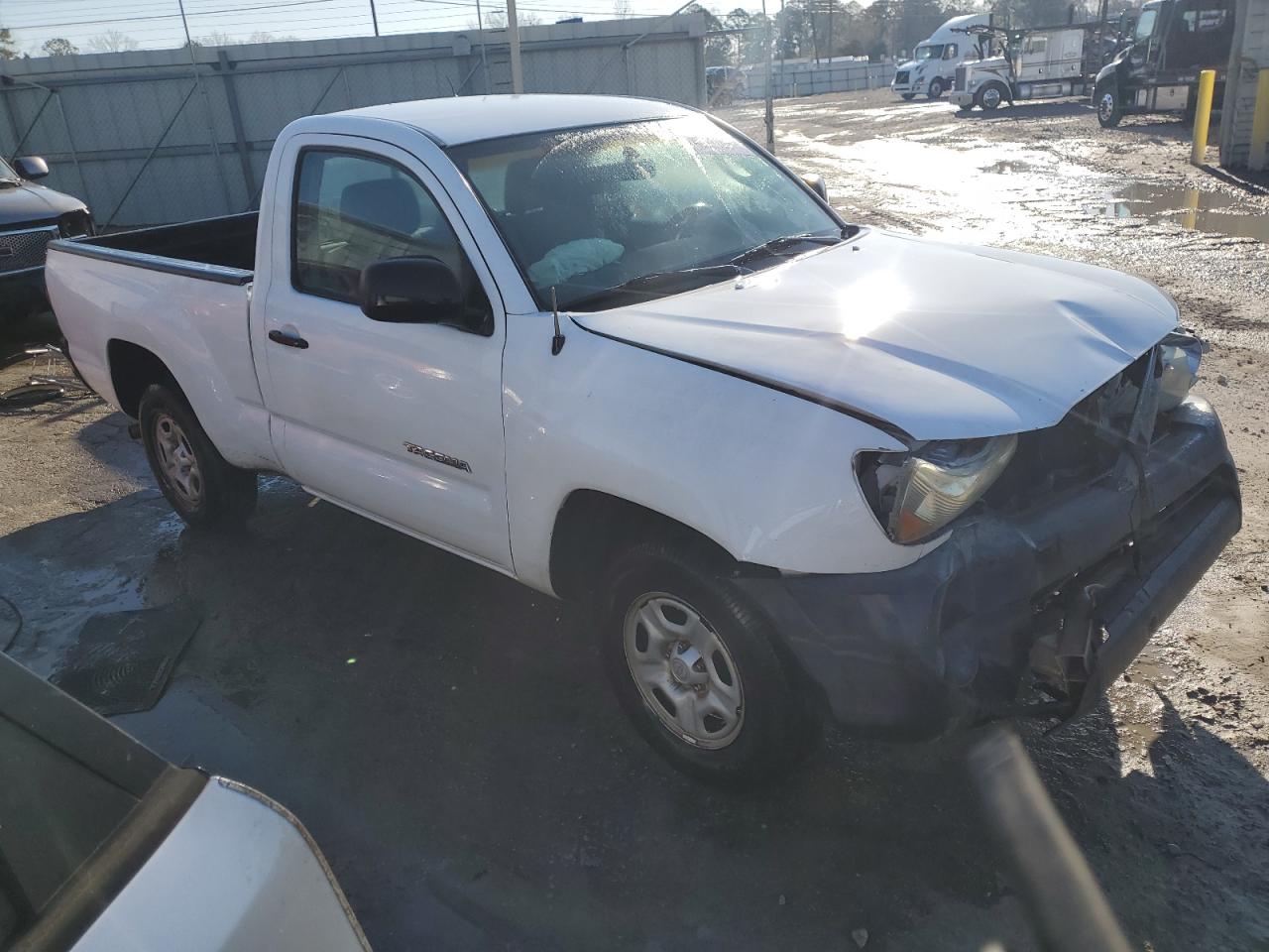 2009 Toyota Tacoma VIN 5TENX22N59Z616781 Copart auction photo, front end damage thumbnail 4