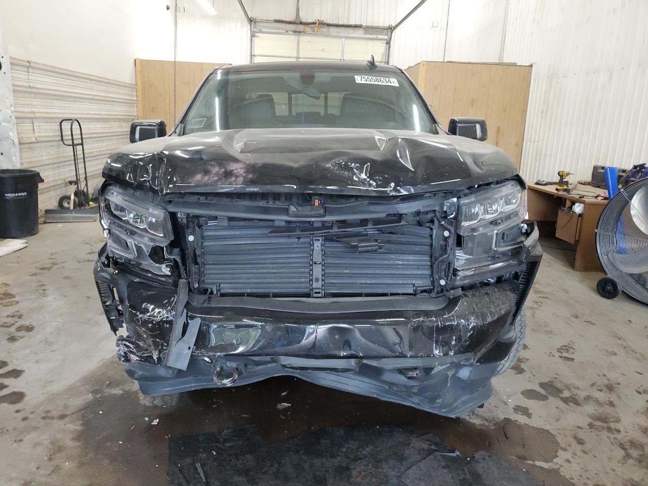 2022 Chevrolet Silverado VIN 3GCUYEED1NG101473 Copart auction photo, front end damage thumbnail 5