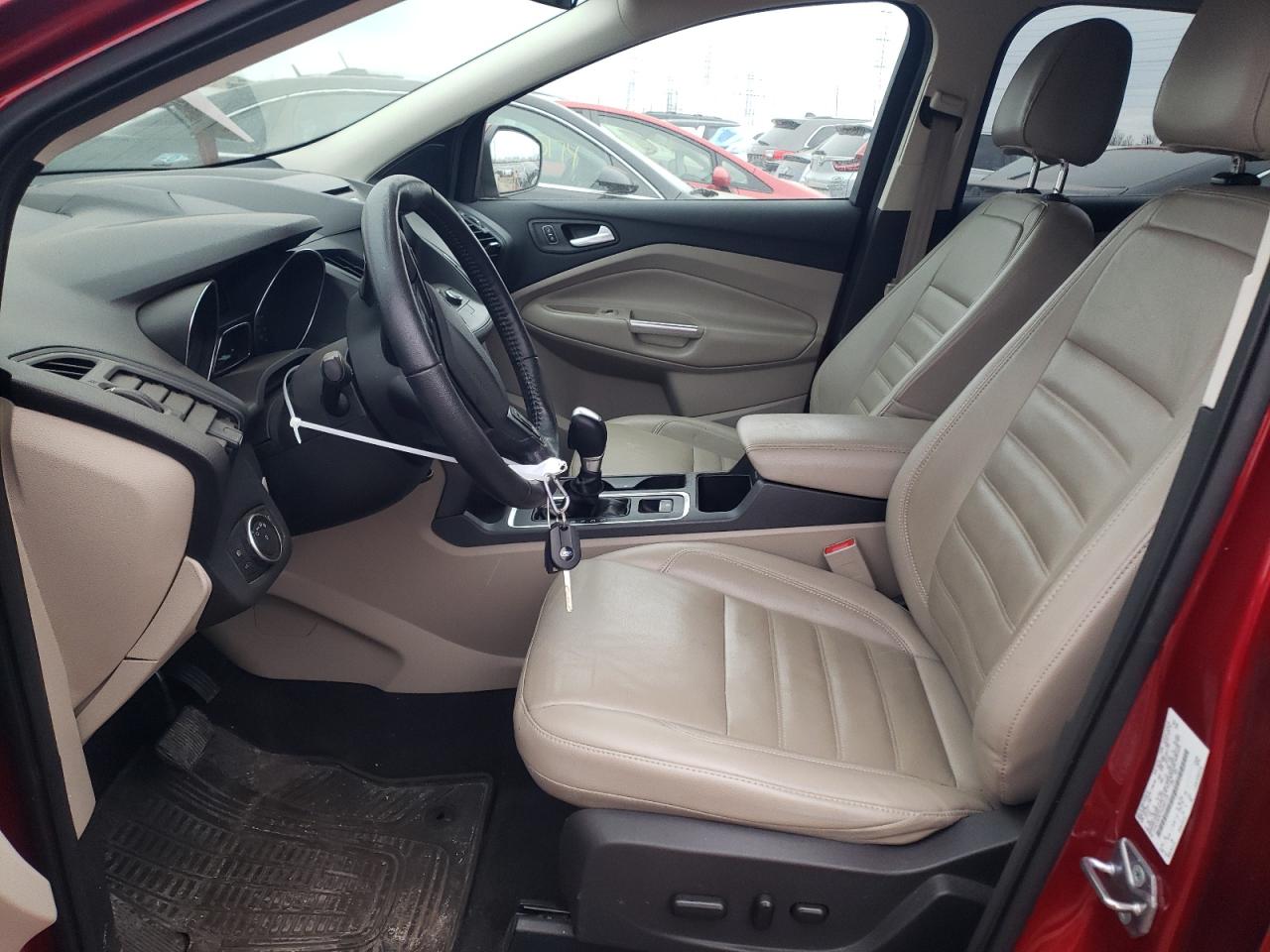 2017 Ford Escape VIN 1FMCU9GD7HUB01129 Copart auction photo, rear end / front end damage thumbnail 7