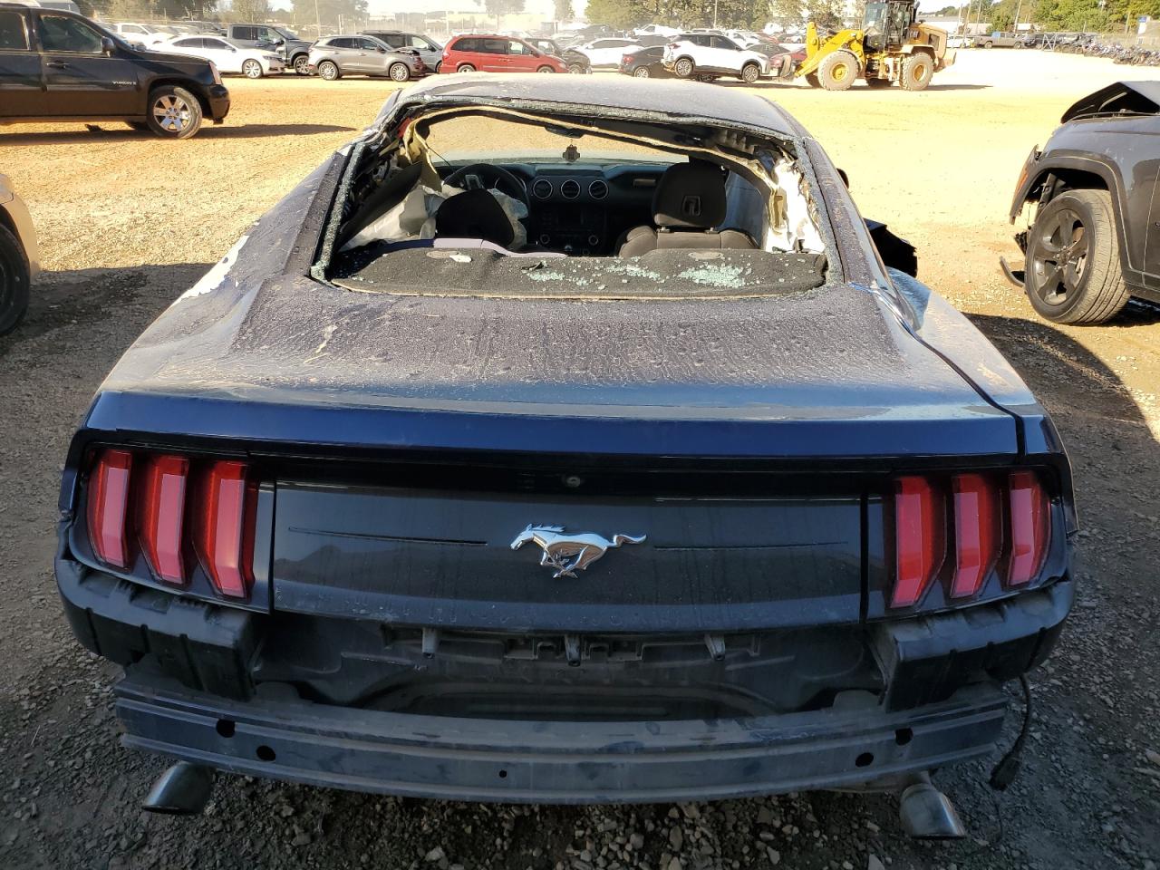 2018 Ford Mustang VIN 1FA6P8TH8J5170414 Copart auction photo, all over damage thumbnail 6