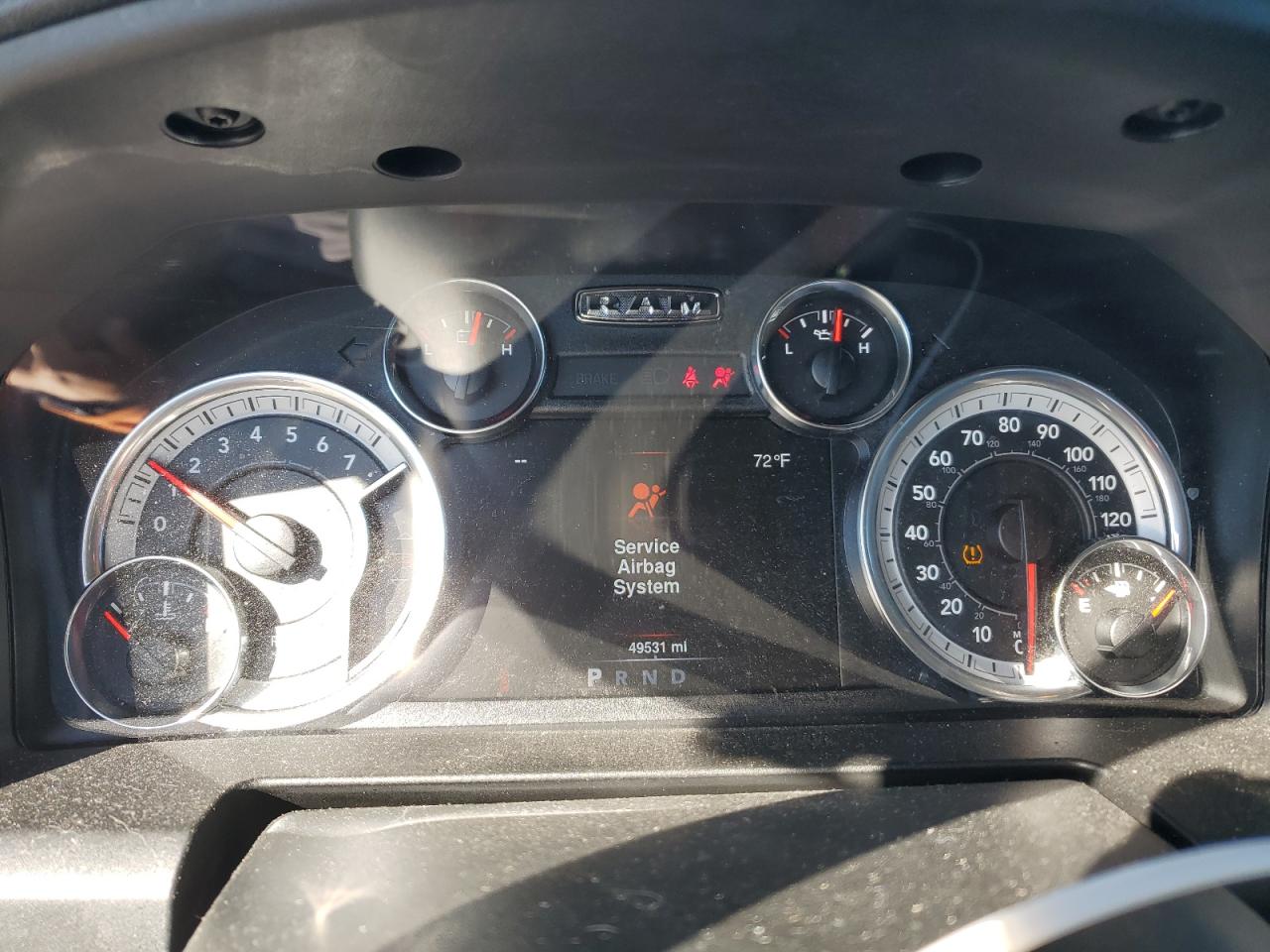 2021 RAM 1500 VIN 1C6RR6KG7MS572372 Copart auction photo, front end damage thumbnail 9