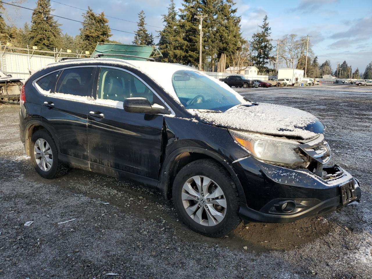2013 Honda CR-V VIN 2HKRM4H76DH650710 Copart auction photo, front end damage thumbnail 4