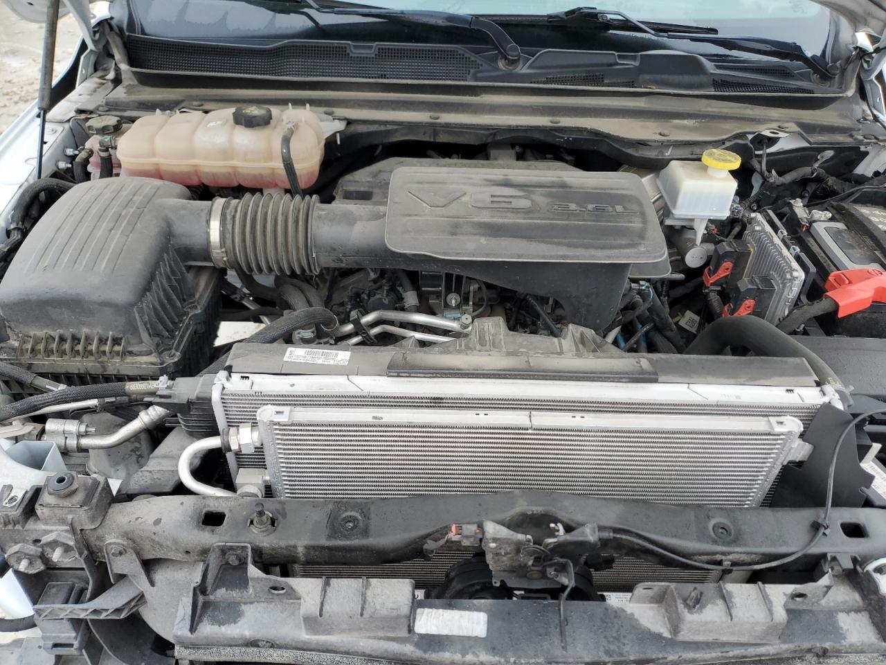 2022 RAM 1500 VIN 1C6RREBG5NN357969 Copart auction photo, all over damage thumbnail 11